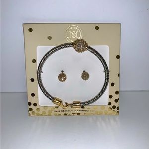 Modern Expressions Ball Bracelet and Earring Set